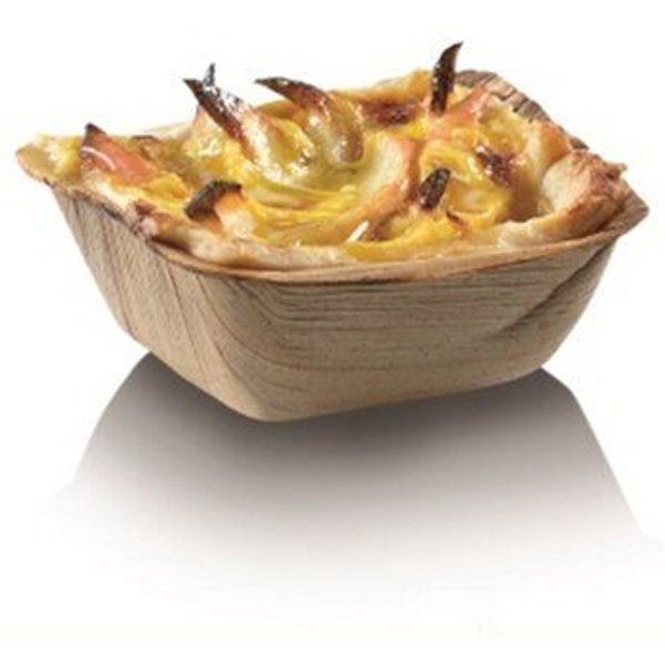 naturesse® Naturesse – Palmblatt Dip Schälchen (7 x 7 cm, 25er-Pack)