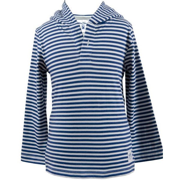 Kleine Freunde® - 3FREUNDE Longsleeve mit Kapuze (Streifen)