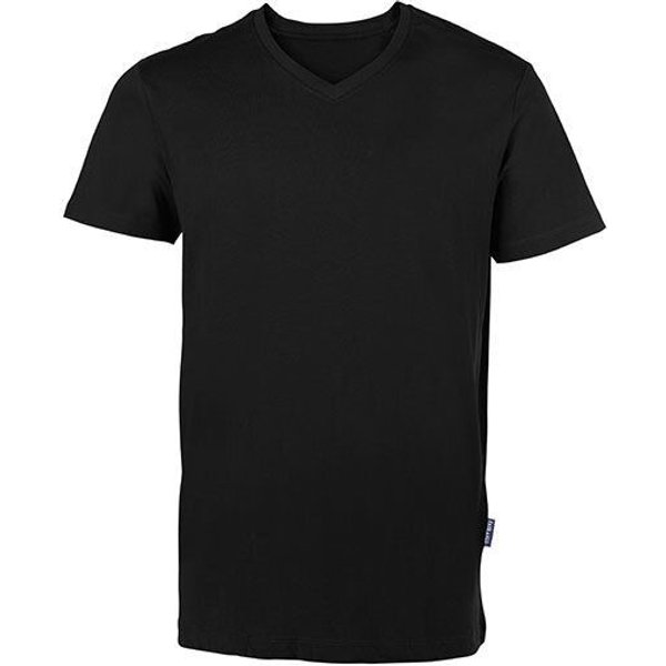 HRM Herren T-Shirt V-Ausschnitt 13 Farben bis Größe 6XL aus zert. Bio - Baumwolle Unisex