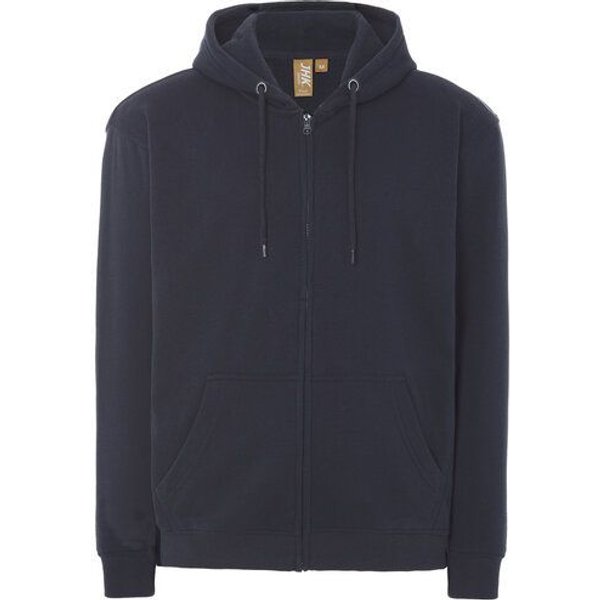 JHK Unisex Sweatjacke mit Kapuze Zoodie Pullover Kapuzenjacke