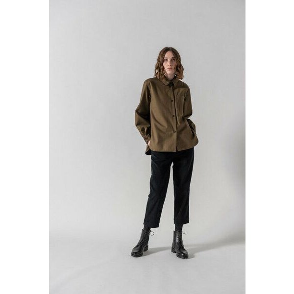 Grenz/gang Hemdbluse CARLOTTA aus Biobaumwolle (kbA)