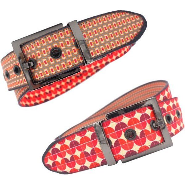 Seegarn - Gürtel / Wendegürtel SeeKoralle 4cm