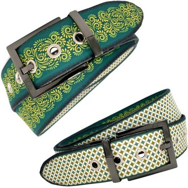 Seegarn - Gürtel / Wendegürtel SeeAlge 4cm