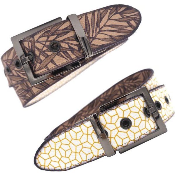 Seegarn - Gürtel / Wendegürtel SeeBlatt 4cm