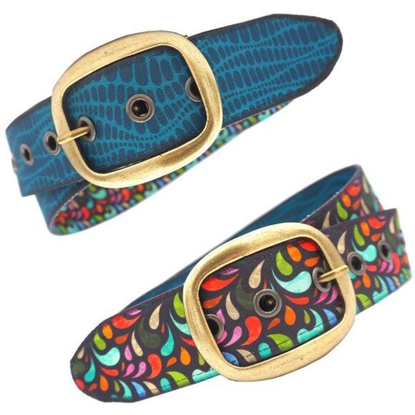 Seegarn - Gürtel / Wendegürtel SeeWelle 4cm