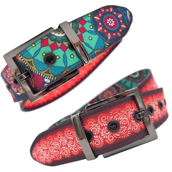 Seegarn - Gürtel / Wendegürtel SeeRose 4cm