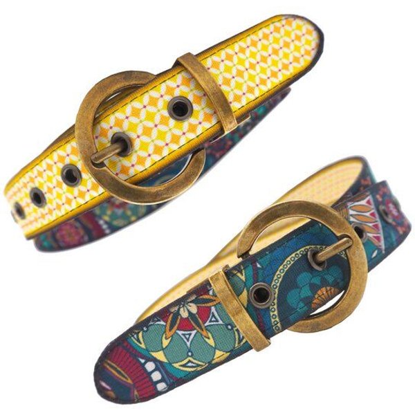 Seegarn - Gürtel / Wendegürtel 'SeeStern' 3cm