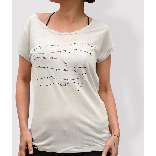 little kiwi Damen T-Shirt, "Sonate", Opal
