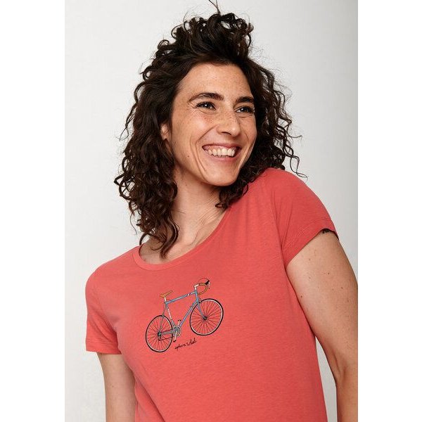 GREENBOMB Bike City Ride Loves - T-Shirt für Damen