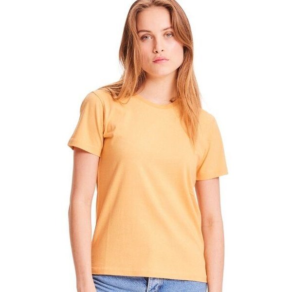 KnowledgeCotton Apparel T-Shirt - ROSA - aus Bio-Baumwolle