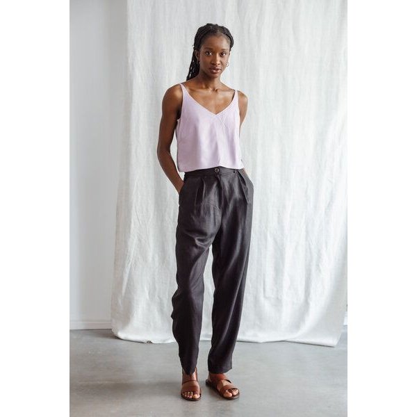 Jyoti - Fair Works Hanf/Tencel Bundfaltenhose Vishraam