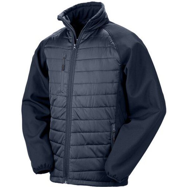Result Genuine Recycled Moderne recycelte Unisex Kombijacke Softshell/Padded Jacke Mehrfarbig bis Gr. 4XL