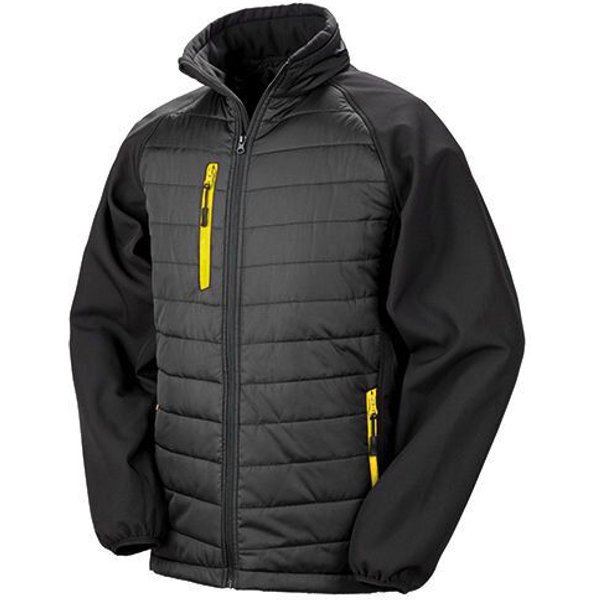 Result Genuine Recycled Moderne recycelte Unisex Kombijacke Softshell/Padded Jacke Mehrfarbig bis Gr. 4XL