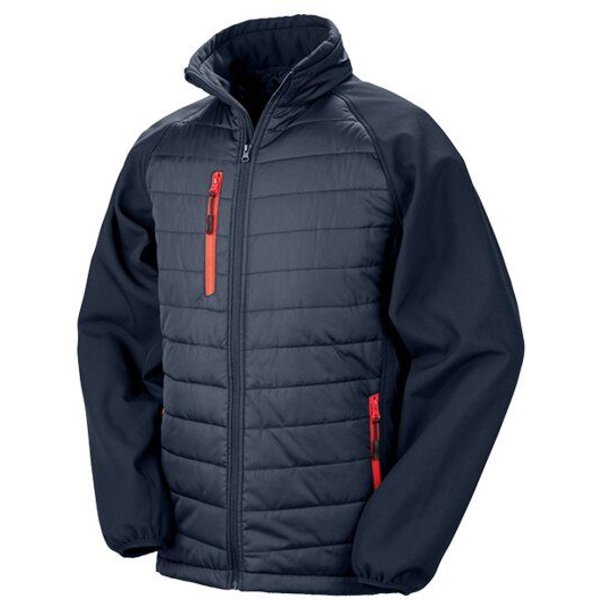 Result Genuine Recycled Moderne recycelte Unisex Kombijacke Softshell/Padded Jacke Mehrfarbig bis Gr. 4XL
