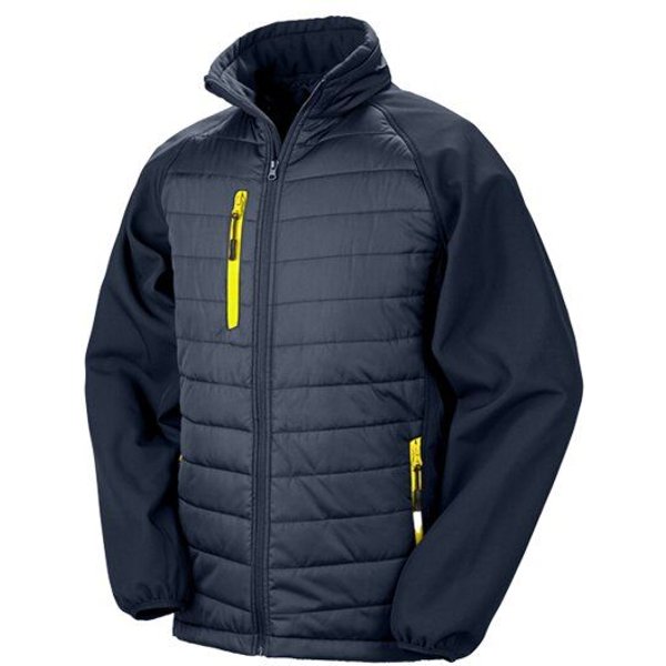 Result Genuine Recycled Moderne recycelte Unisex Kombijacke Softshell/Padded Jacke Mehrfarbig bis Gr. 4XL