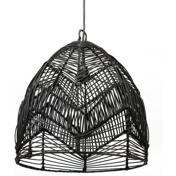 Bazar Bizar The Bala Pendelleuchte aus natürlichem Rattan
