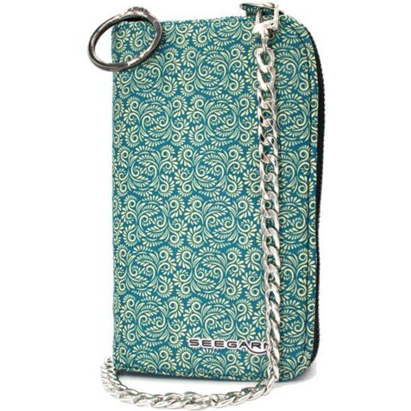 Seegarn-Täschle / 2in1 Handy-Tasche und Geldbeutel (MB24)