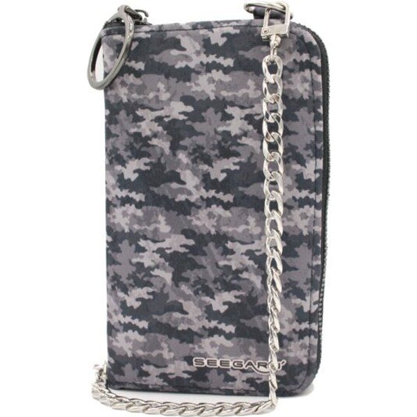 Seegarn-Täschle / 2in1 Handy-Tasche und Geldbeutel (MB11)