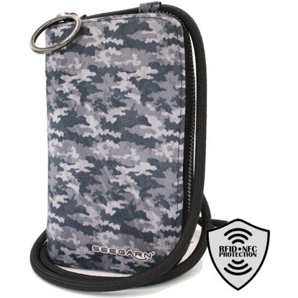 Seegarn-Täschle / 2in1 Handy-Tasche und Geldbeutel (MB11)