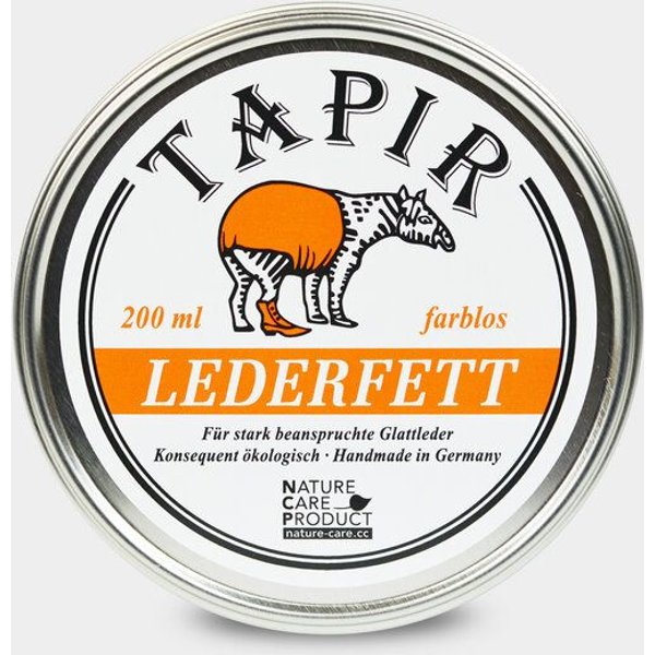 Tapir Schuh- und Lederpflege Lederfett farblos