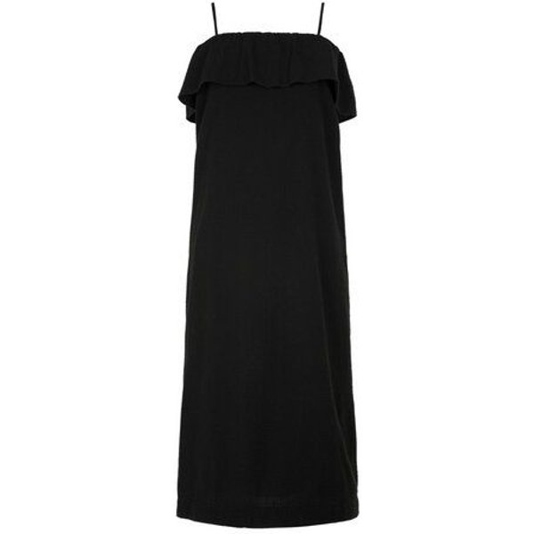 KnowledgeCotton Apparel Trägerkleid - Seersucker strap maxi dress - aus Bio-Baumwolle