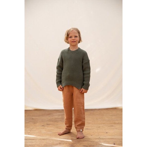 Matona Lange Hose für Kinder aus Leinen / Easy Pants