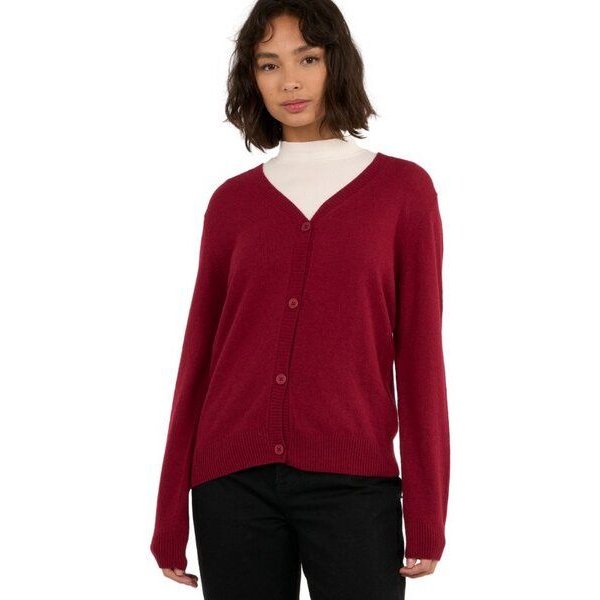 KnowledgeCotton Apparel Damen Strick-Cardigan reine Bio-Wolle