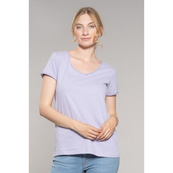 Feuervogl fv-Ama:lia | T-Shirt | V-Neck | Open hem