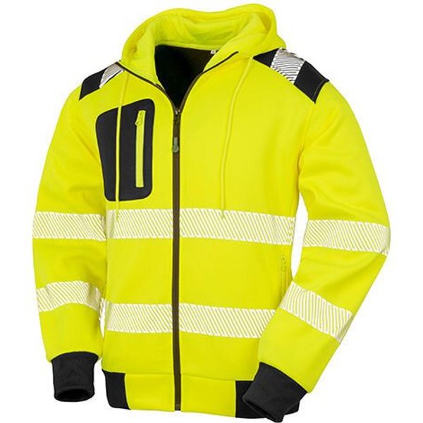 Result Genuine Recycled Sicherheits Softshelljacke Berufbekleidung Reflektierend bis Gr.3XL Warnschutz