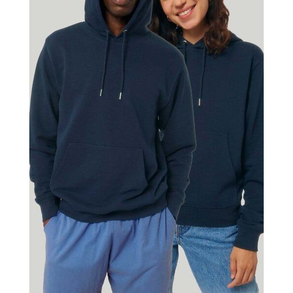 YTWOO Nachhaltiger Unisex Hoodie aus Bio-Baumwolle und recyceltem PET; Terry