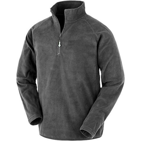 Result Genuine Recycled Recycelter Fleecepullover Troyer Unisex Damen / Herren