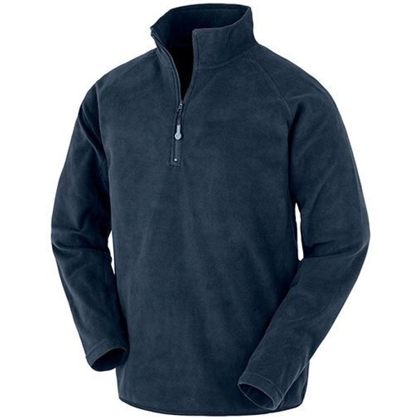 Result Genuine Recycled Recycelter Fleecepullover Troyer Unisex Damen / Herren