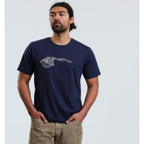 GARY MASH T-Shirt Muschel aus Biobaumwolle