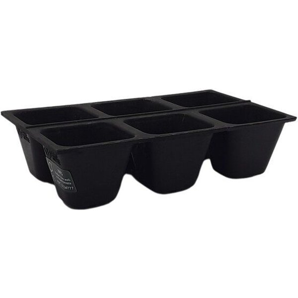FAIR ZONE Saatgutschale L – Anzuchttöpfe je 5 x 4 cm