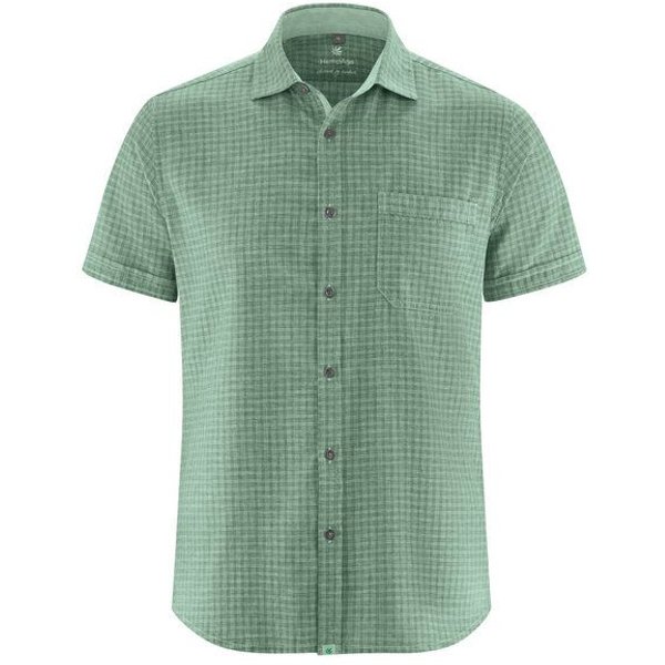 Hempage Herren Sommer Shirt Hanf Baumwolle (Bio)