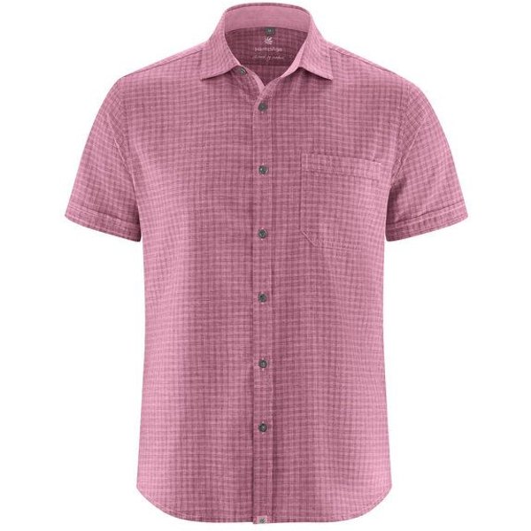 Hempage Herren Sommer Shirt Hanf Baumwolle (Bio)