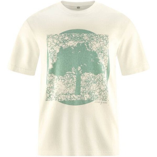 Hempage Herren T-Shirt Print Hanf Baumwolle (Bio)