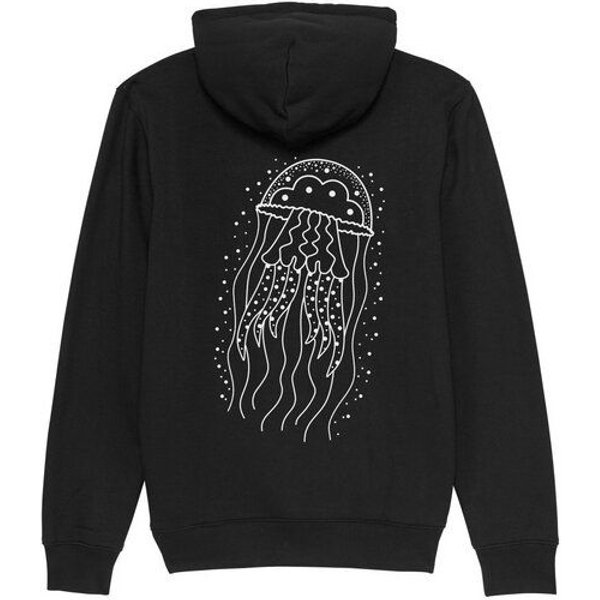 vis wear Qualle Unisex Premium Hoodie aus Bio-Baumwolle
