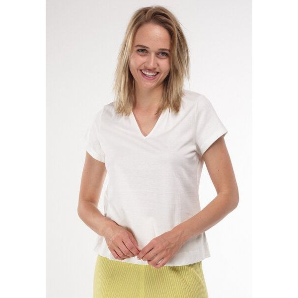 Alma & Lovis Kurzarmshirt im Blusen-Style aus Bio-Baumwolle | Short Blouse