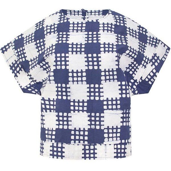 Global Mamas Bio Bluse - CREW - Adobe