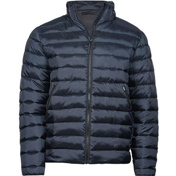 TeeJays Leichte wattierte Jacke mit mit Stehkragen vereinzelt bis Gr. 5XL Pufferjacke