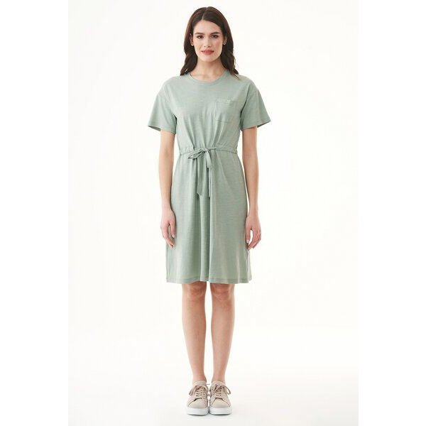 ORGANICATION Slub-Jersey-Kleid aus Bio-Baumwolle