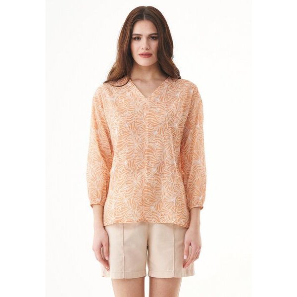 ORGANICATION Bluse aus Bio-Baumwolle