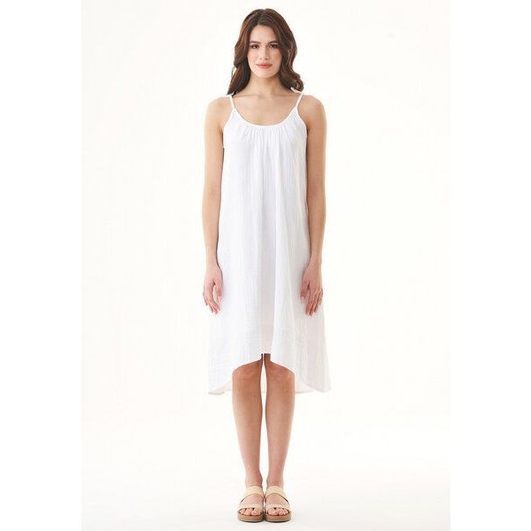 ORGANICATION Spaghettiträger-Kleid aus Bio-Baumwolle