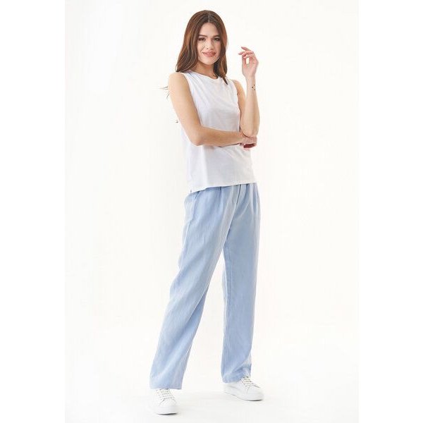 ORGANICATION Hose aus TENCEL Lyocell und Leinen