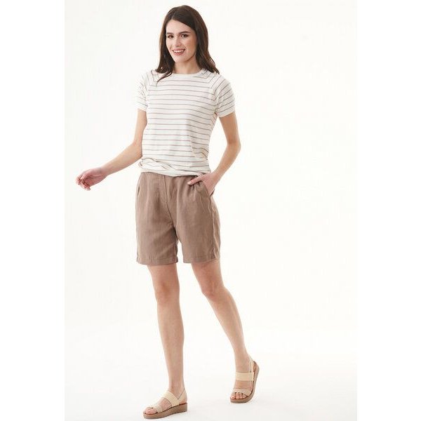 ORGANICATION Shorts aus TENCEL Lyocell und Leinen