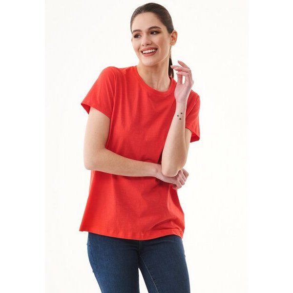ORGANICATION Damen Basic T-Shirt aus Bio-Baumwolle