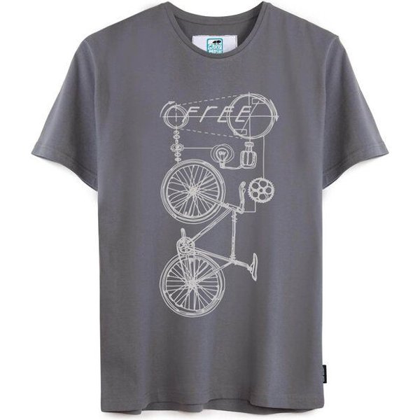 GARY MASH T-Shirt Freecycle#2 aus Biobaumwolle