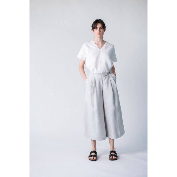 Grenz/gang Damen Hosenrock MERLE aus Leinen (kbT)