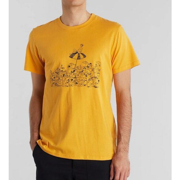 DEDICATED T-Shirt Beach - Honey Yellow